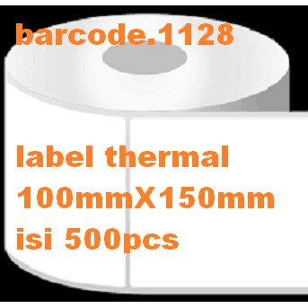 

LABEL THERMAL 100MM x150MM