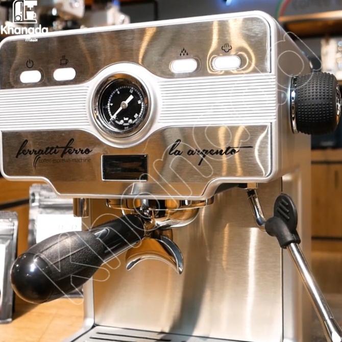 Mesin Kopi Espresso FCM-3603 Ferratti Ferro LA ARGENTO FCM3603 Coffee