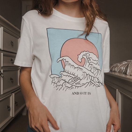 and so it is t-shirt