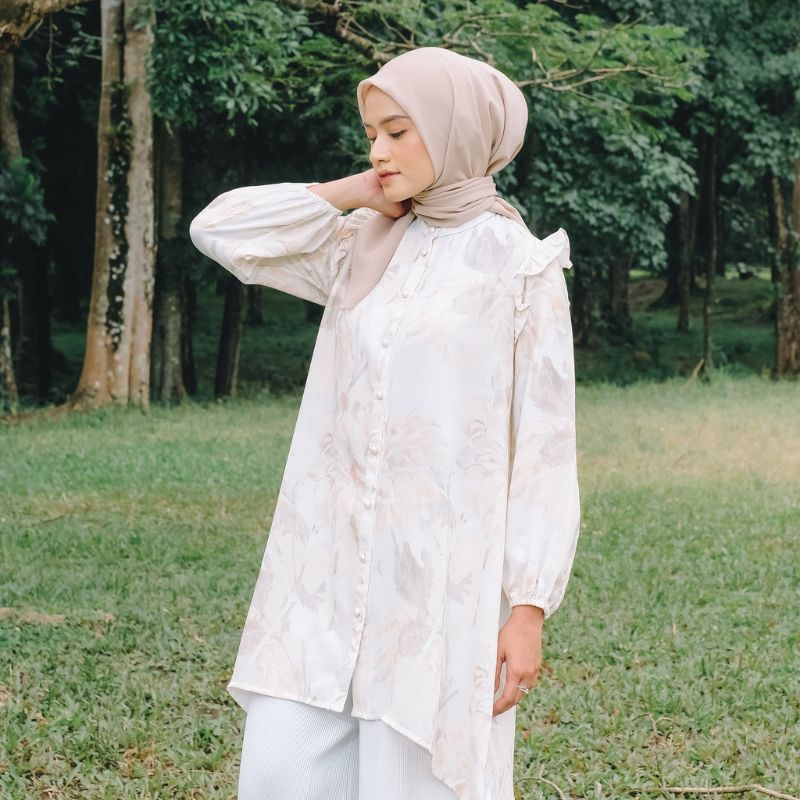 GIYOMI ID - DAHLIA TUNIK BROKEN WHITE