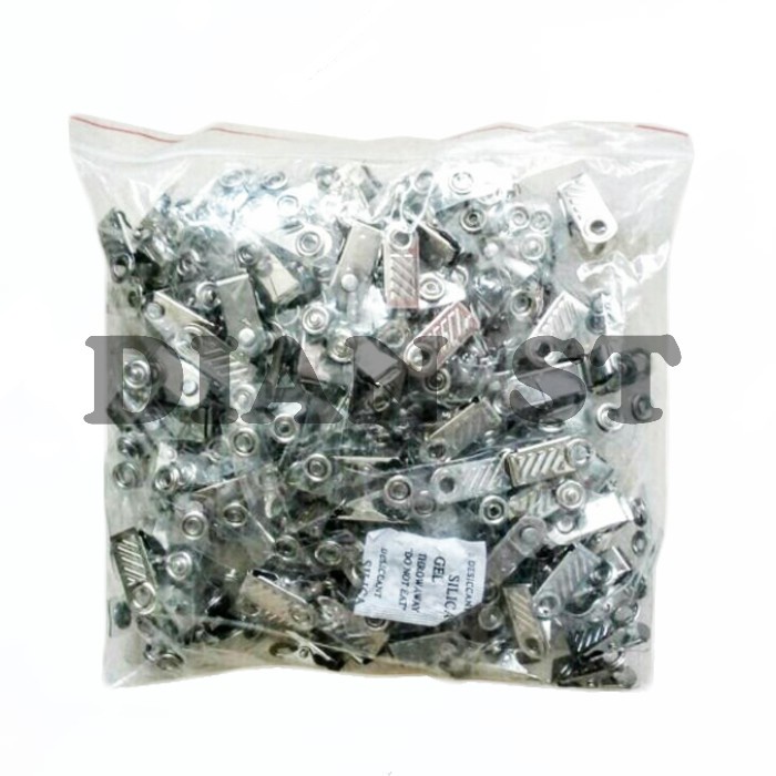 

Promo Bulan Ini Jepitan Besi Garis Name Tag / Id Card - 100Pc Sale!!!