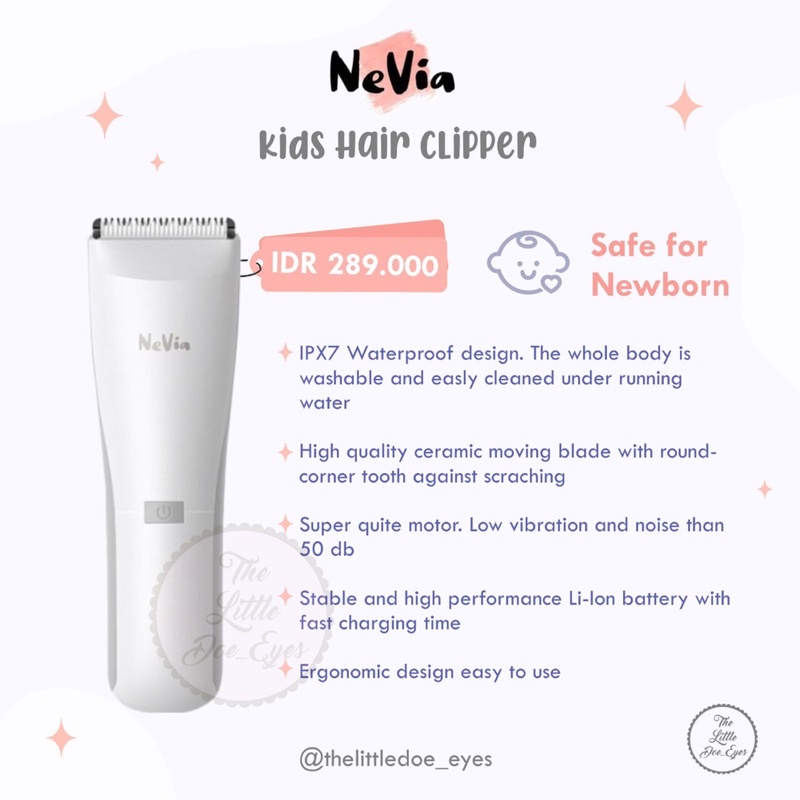 Nevia Kids Hair Clipper