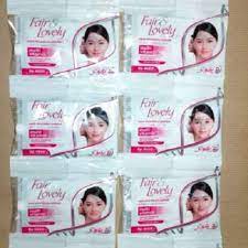 FAIR &amp; LOVELY KRIM 9g SACHET/BEDAK