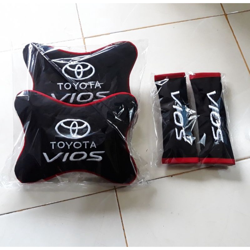 bantal mobil Toyota Vios TRD Sportivo aksesoris interior mobil Vios