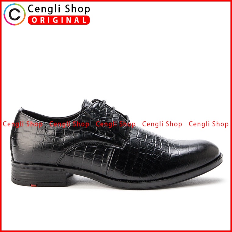 SEPATU FORMAL JIM JOKER PRIA ORIGINAL PANTOFEL KULIT ASLI HITAM JJ06