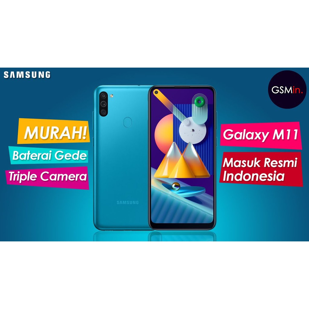 Samsung Galaxy M11 Ram 3GB/32GB Garansi Resmi Sein Termurah (NEW)
