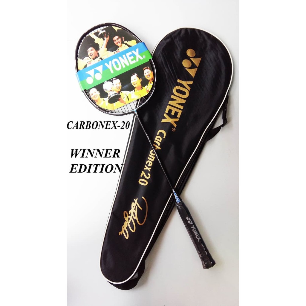 Raket Badminton yonex carbonex 20  yonex carbonex 20 hitam 