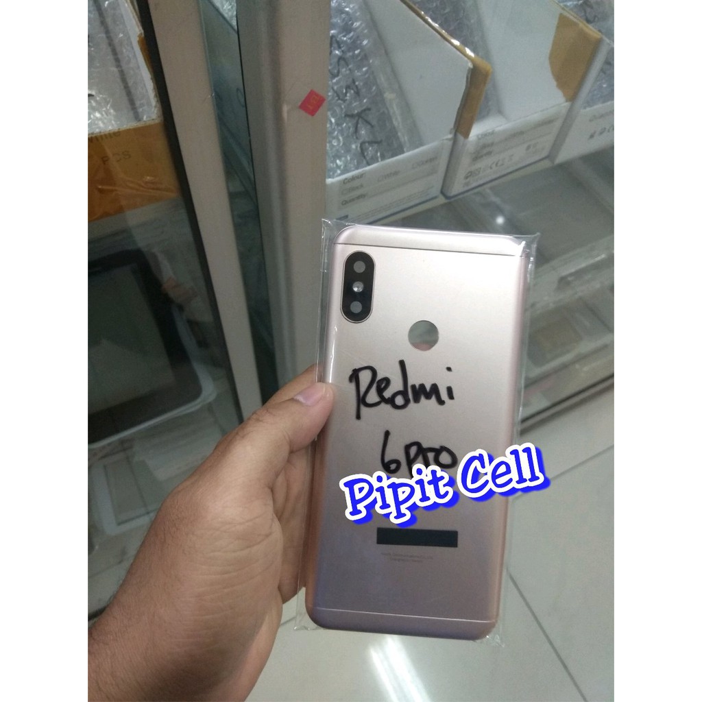 Back Cover Back Door Tutup Belakang Tutup Kesing Tutup Baterai Xiaomi Redmi 6 Pro Mi A2 Lite