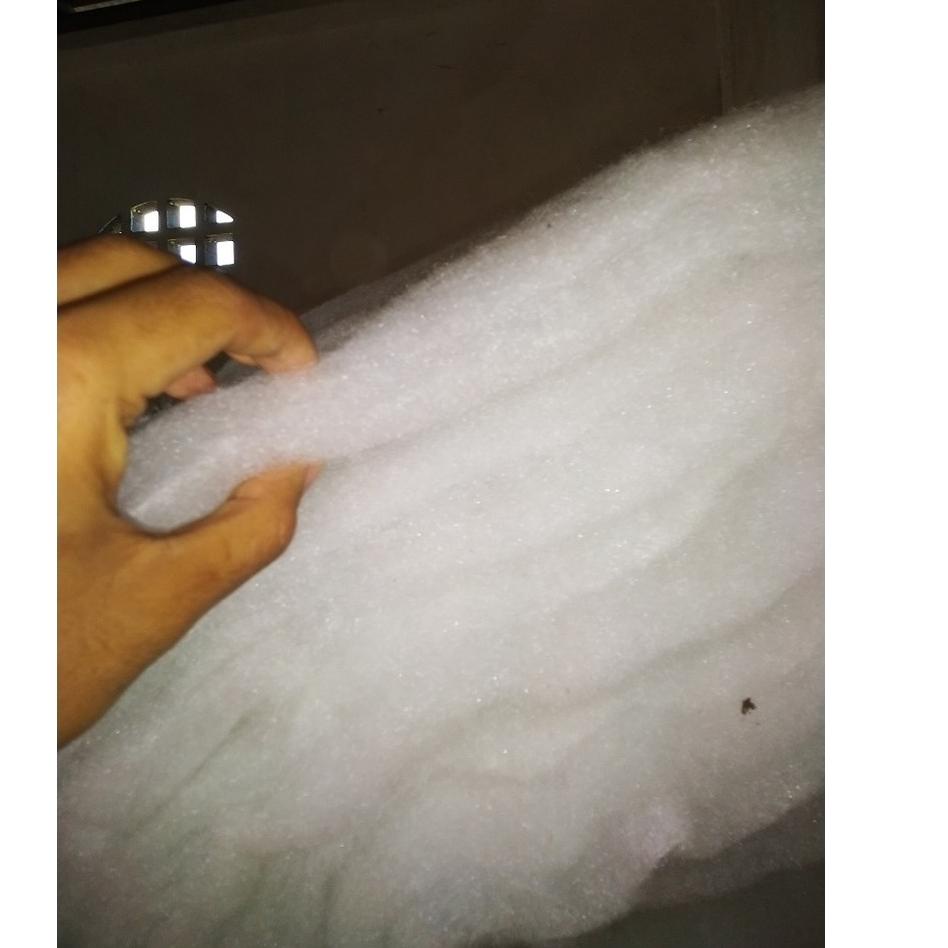 [KODE Q8RWK] Dacron dakron silicon lembaran bedcover 210cm press 7oz lembut putih