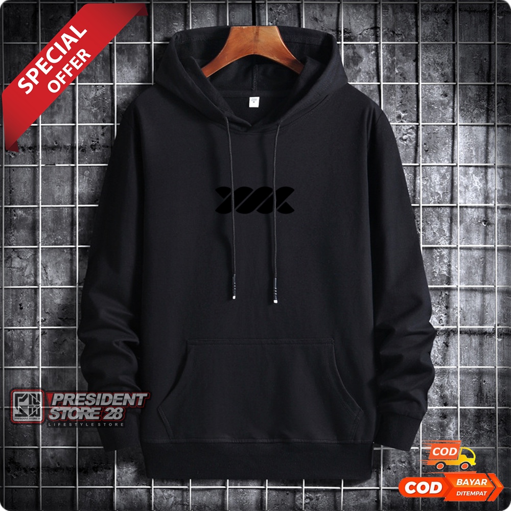 (Ready) Jaket Sweater Hoodie Pria Distro wadezigOriginal Big Size Jumbo M - XXL