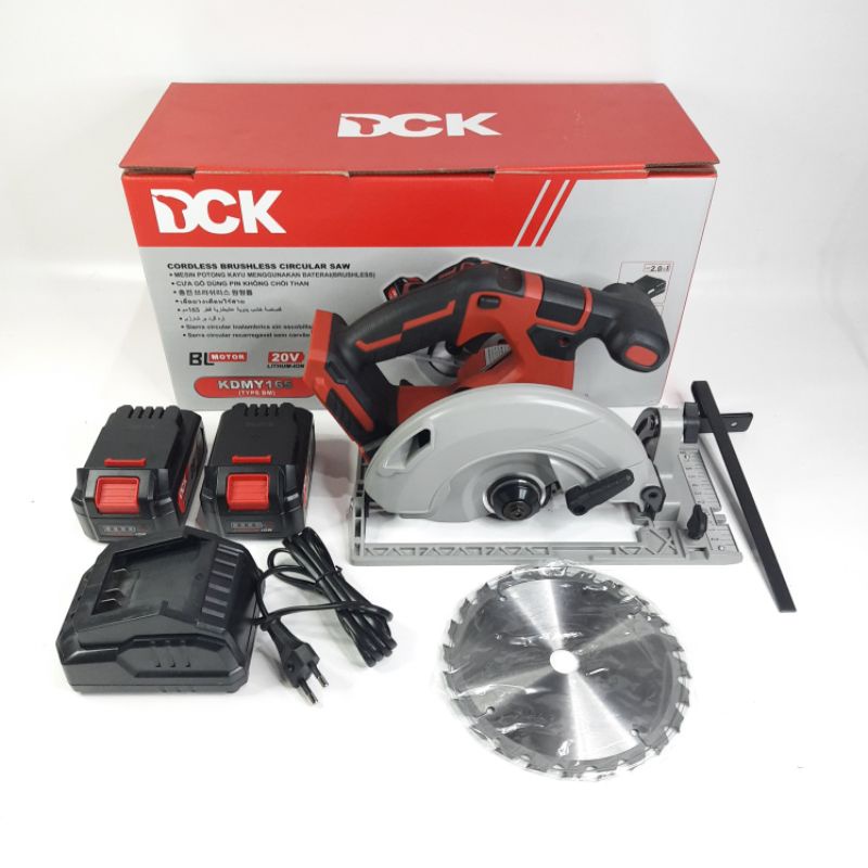 Mesin Circular Saw Cordless 6 1/4 " (165mm) DCK KDMY 165