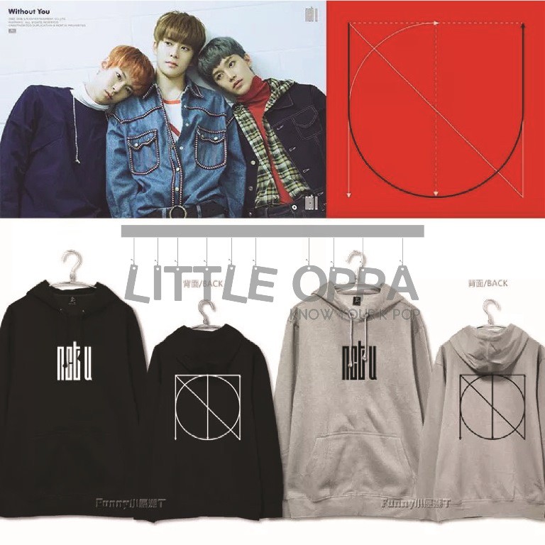 JACKET HOODIE N C T U SQUARE LOGO