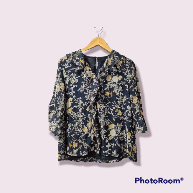 Blouse Bunga/Kemeja Oversize