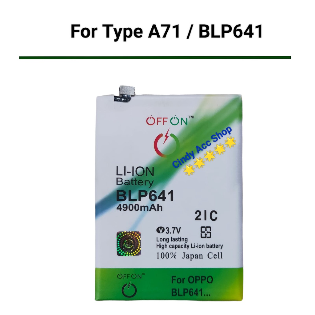 Baterai For Oppo A71 BLP641 BLP-641 BLP 641 Batre Battery Double Power