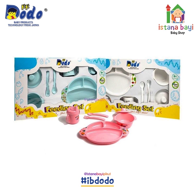 Dodo Feeding Set Large 002 - Peralatan Mpasi/Gift Set