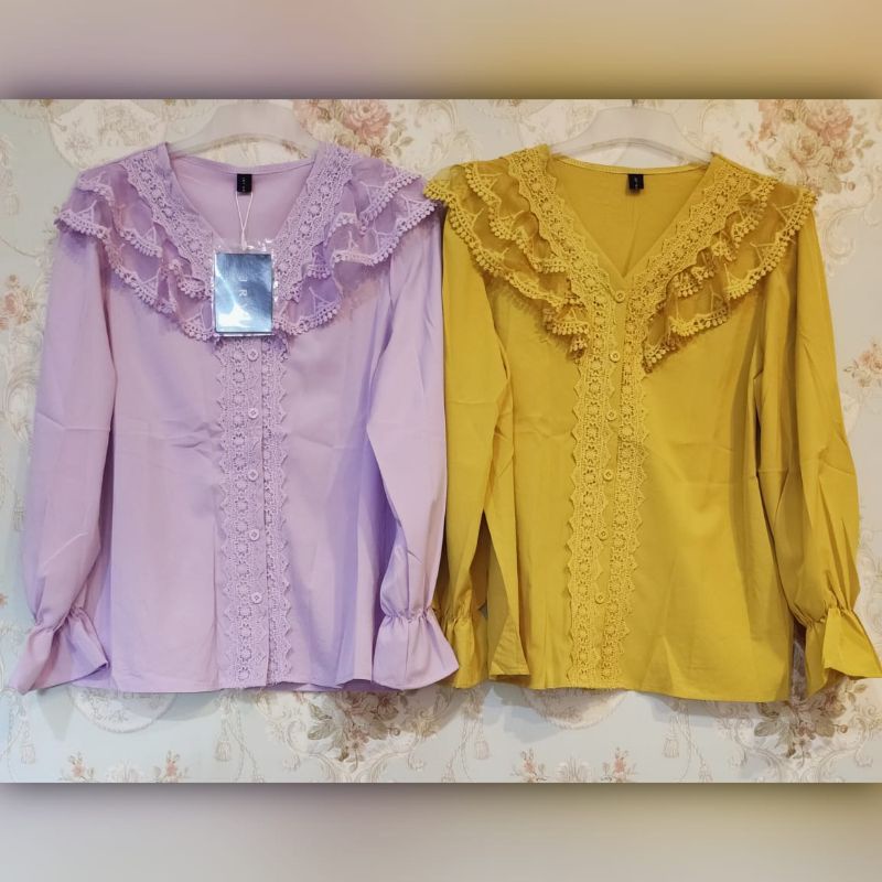 Atasan blouse zara premium import