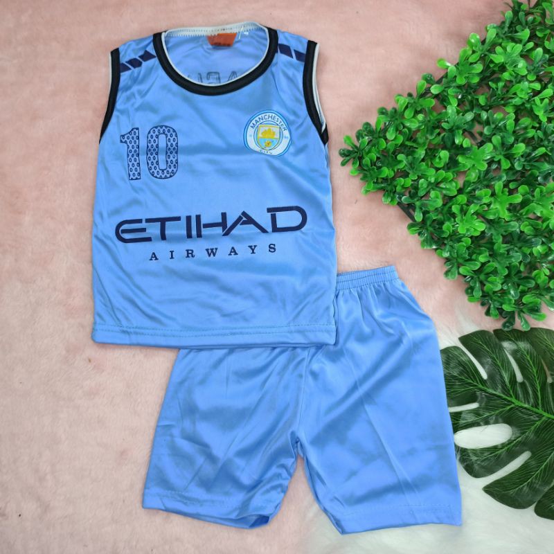 Ss#6001 Setelan Anak Laki-laki Singlet Bola size 6bulan - 4tahun