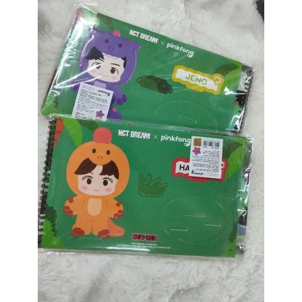 nct dream x pinkfong playbook standee jeno haechan