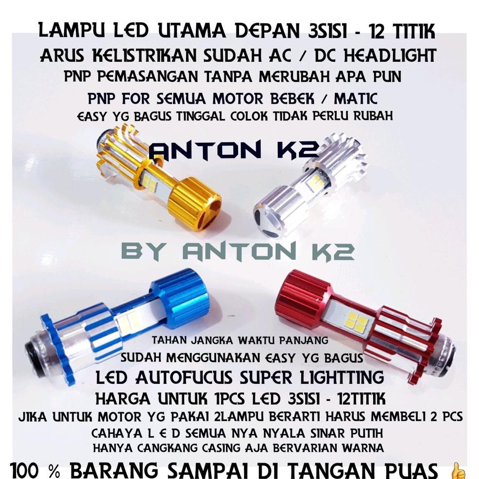 Lampu Depan Led Bolam Depan Led Revo Revo Fi Revo Fit Revo Abs