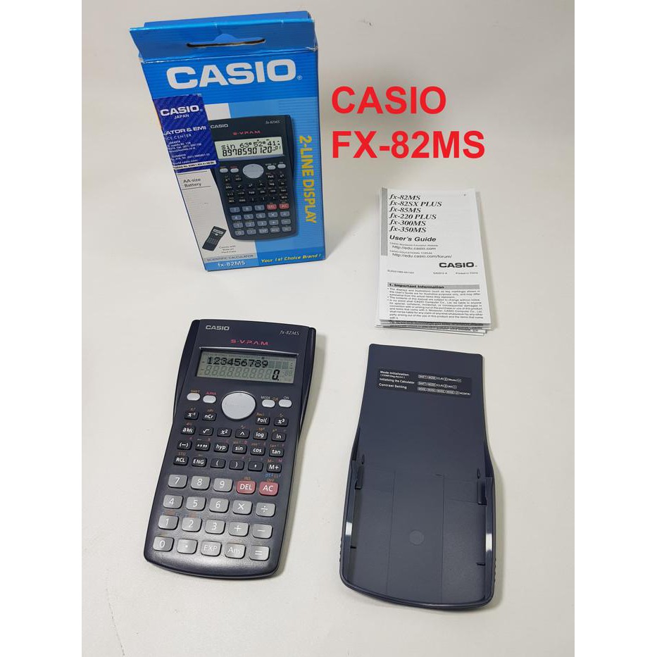 

Calculator Casio Fx-82MS - Scientific Calculator - kalkulator