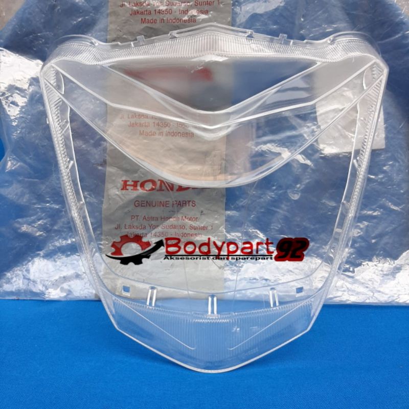 Kaca Mika Lampu Depan Beat eSP Beat Eco Street 2017 2018 Ori jkt