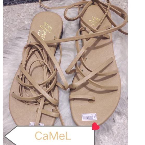 (HARGA BERSAHABAT) sandal tali lilit panjang
