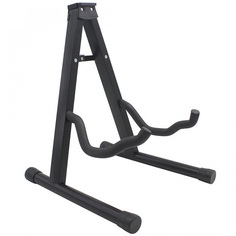 DLG TaffSTUDIO Tripod Stand Gitar Foldable Aluminium Alloy U9 Black Grab Medan