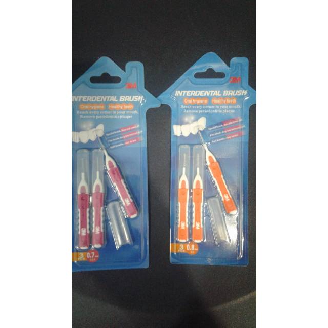 INTERDENTAL BRUSH SIKAT GIGI INTERDENTAL 3M