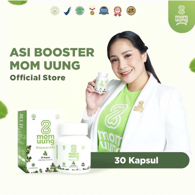 MOM UUNG PELANCAR ASI ISI 30 KAPSUL DAN 60 KAPSUL / PELANCAR ASI / SUSU PELANCAR ASI