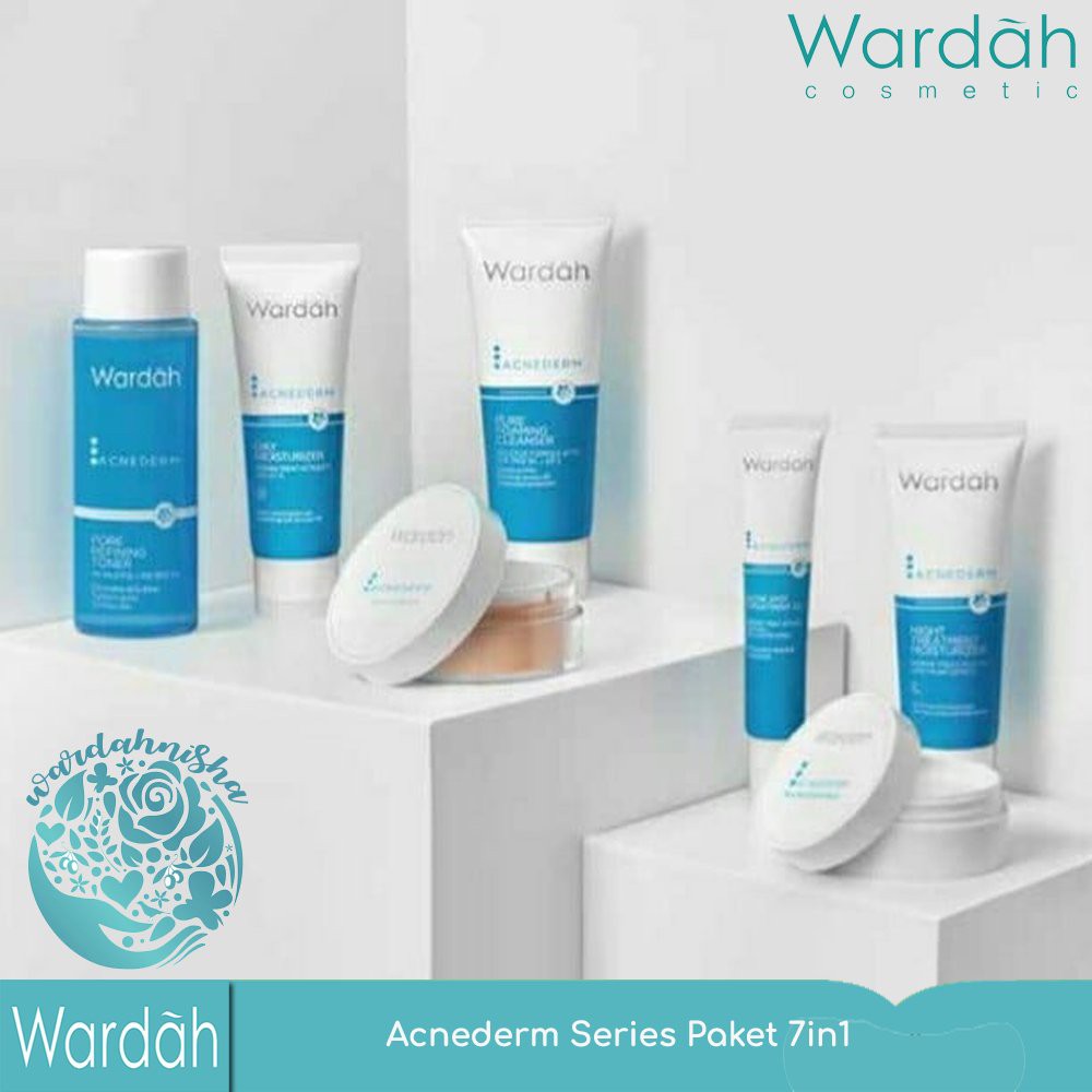 TERLARIS Paket Wardah AcneDerm Series Shopee Indonesia