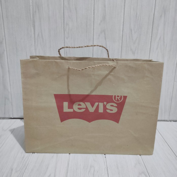 

BISA COD paperbag levis medium / paper bag levis ori counter / tas levis TERMURAH