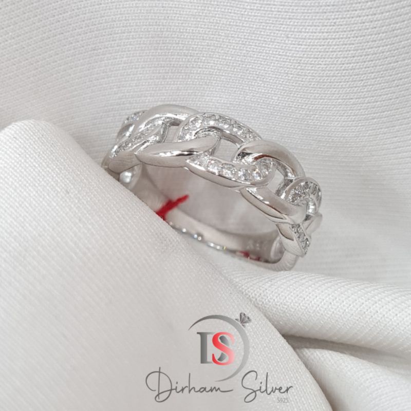 DS Cincin Wanita Silver S925