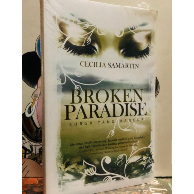 buku cerita kisah nyata. Cecilia samartin. broken paradise.