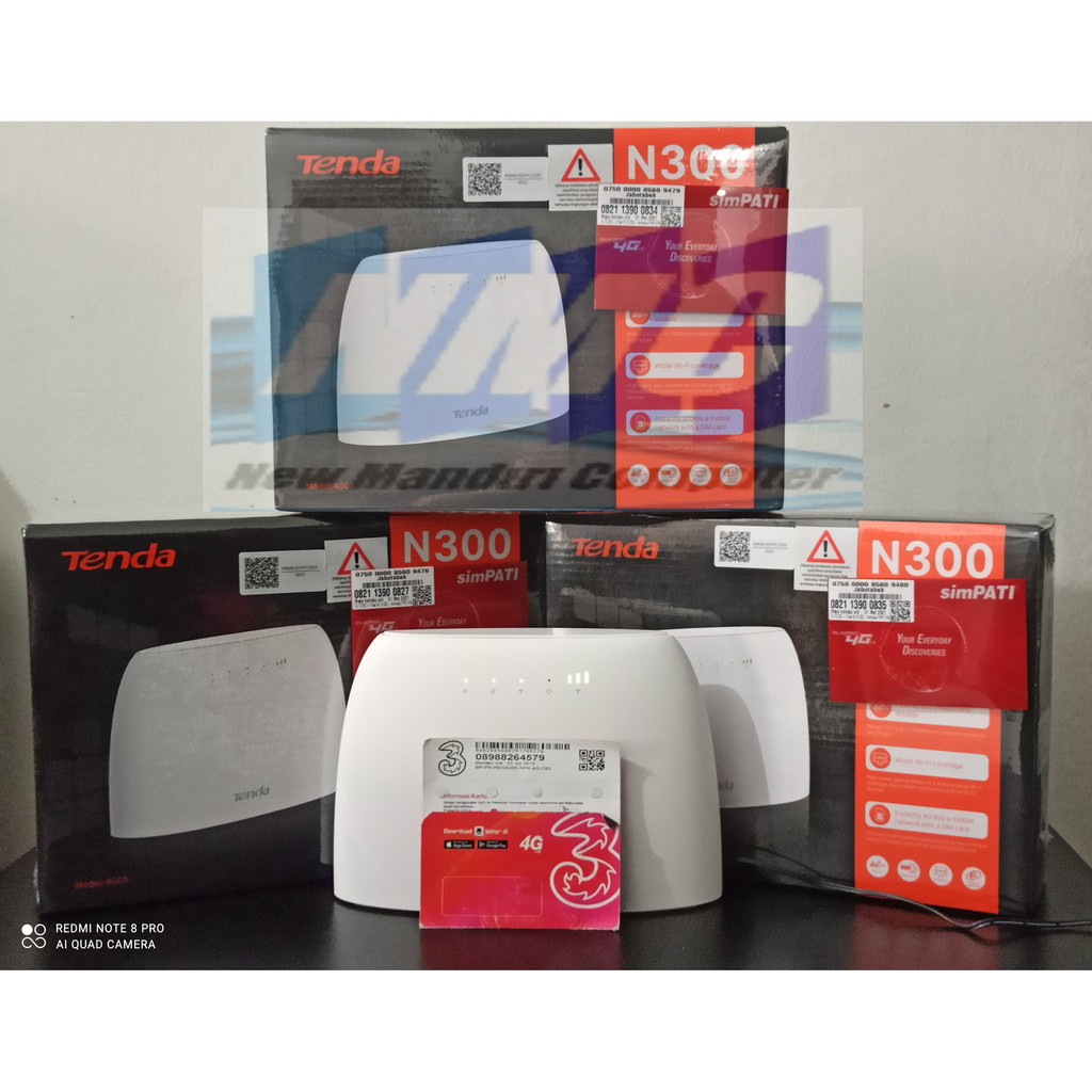 TENDA 4G03 4G-03 Modem 4G LTE WI-FI / PENGGANTI 4G680 MIRIP MR6400 / MR100