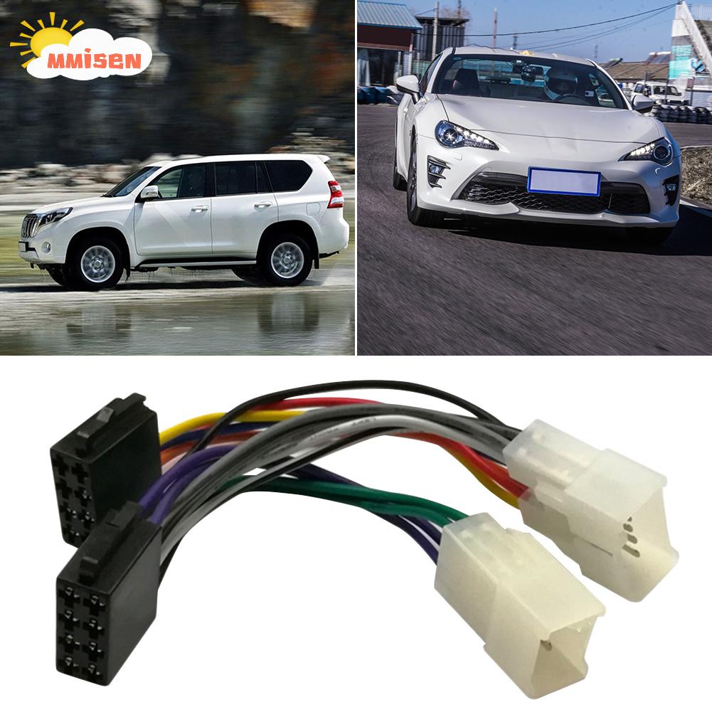 Iso Adaptor Konektor Kabel Harness Stereo Mobil Untuk Toyota Camry Corolla