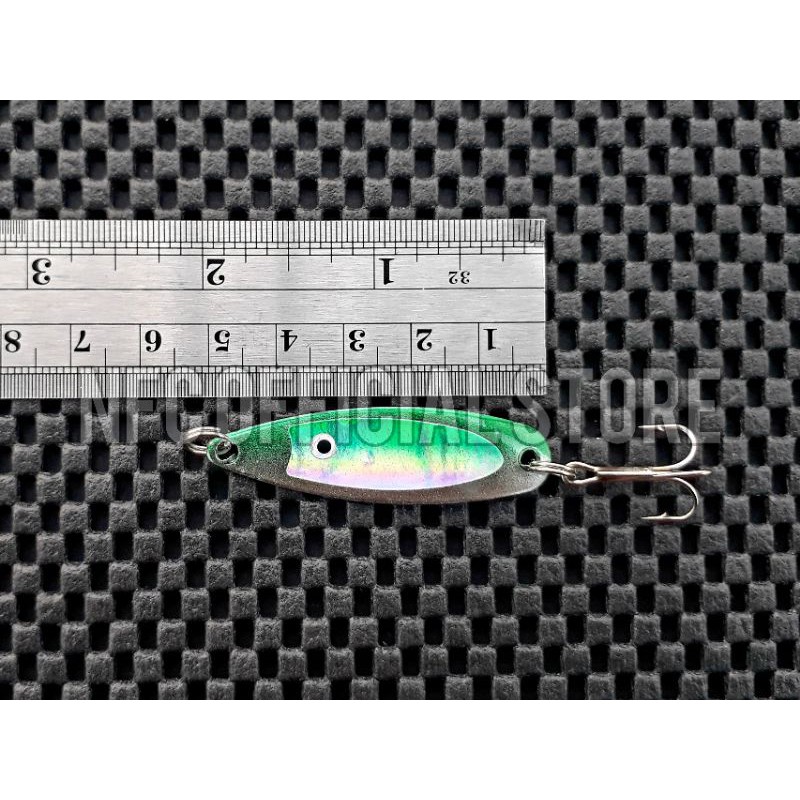 Lure Metal Spoon 5 cm / 5,5 gram WARNA KILLER Rekomendasi untuk ultralight casting