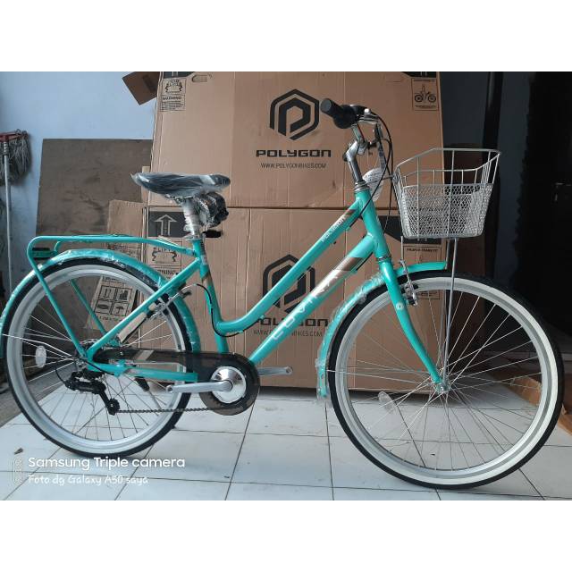 Sepeda Mini Citybike Ctb 26 Inch Polygon Lovina Shopee Indonesia