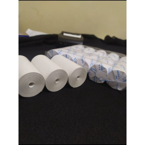 

kertas thermal 57x30 58x30 untuk EDC dan printer mini bluetooth