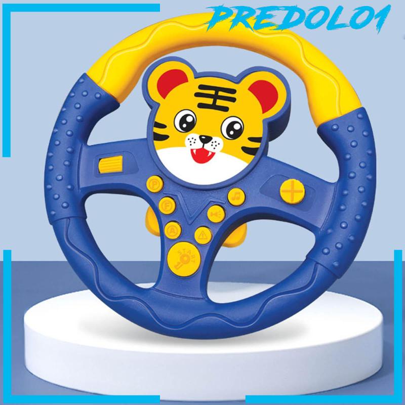 Eletric Cars Simulation Driving Steering Wheel Kids Early Educational Toys