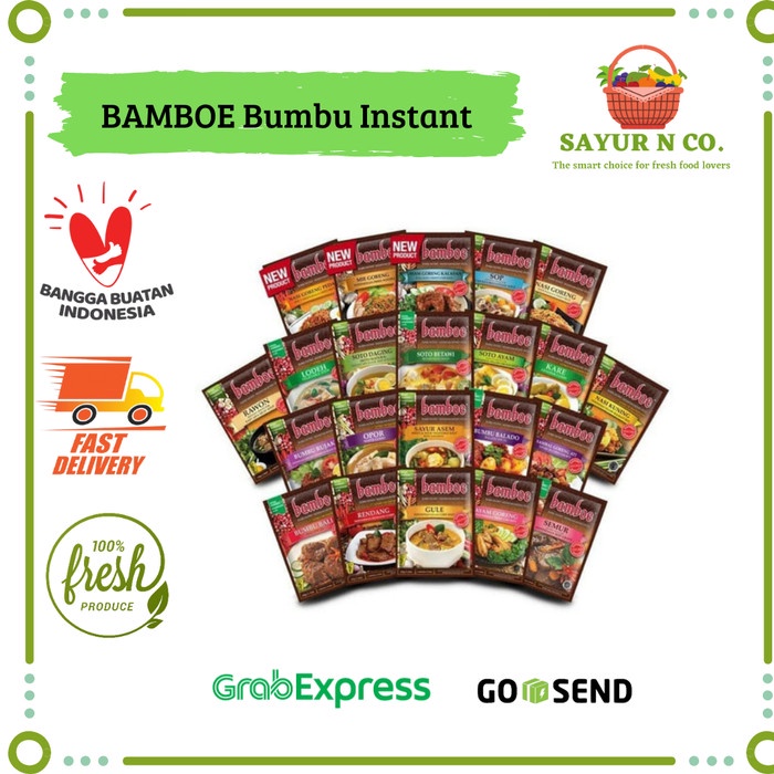 

Bamboe Nusantara Bumbu Instant | Sayur N Co Bekasi