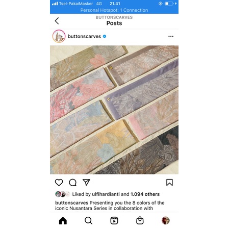 Buttonscarves Nusantara Series