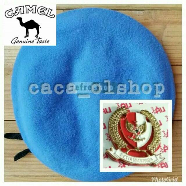 Baret paspampres Camel plus emblem