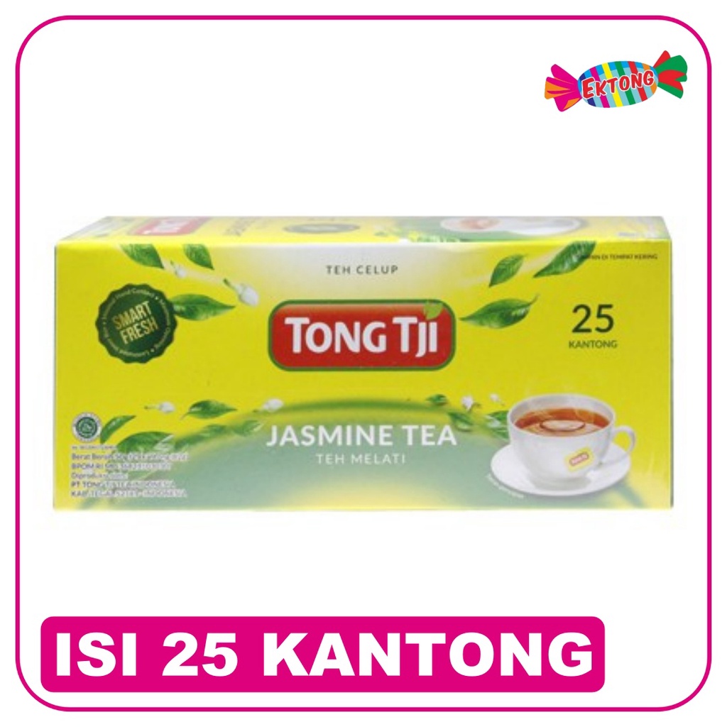 

TONG TJI JASMINE TEA CELUP 25 pcs