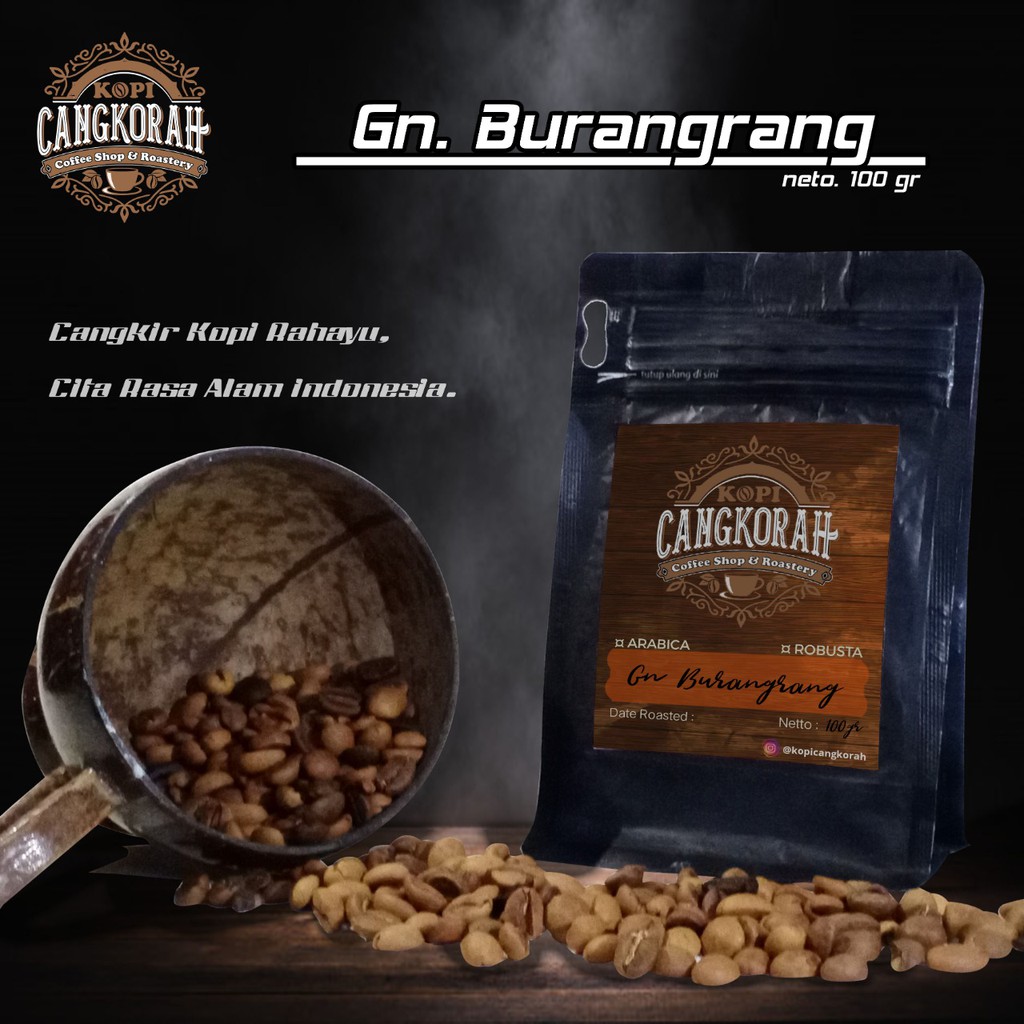 

Arabica Gunung Burangrang | MEDIUM ROAST | POWDER