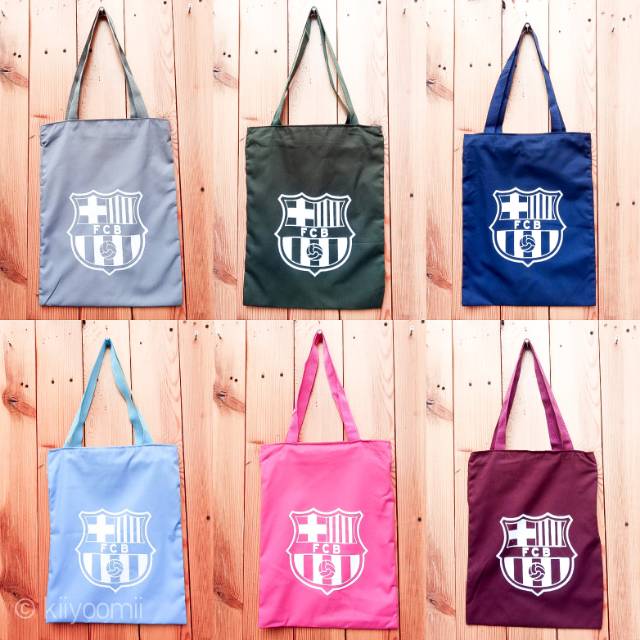 ( PART 14 TOTEBAG DRILL) TAS TOTE Club Bola / Football Club / Warna Bahan Halus Premium || Kiiyoomii