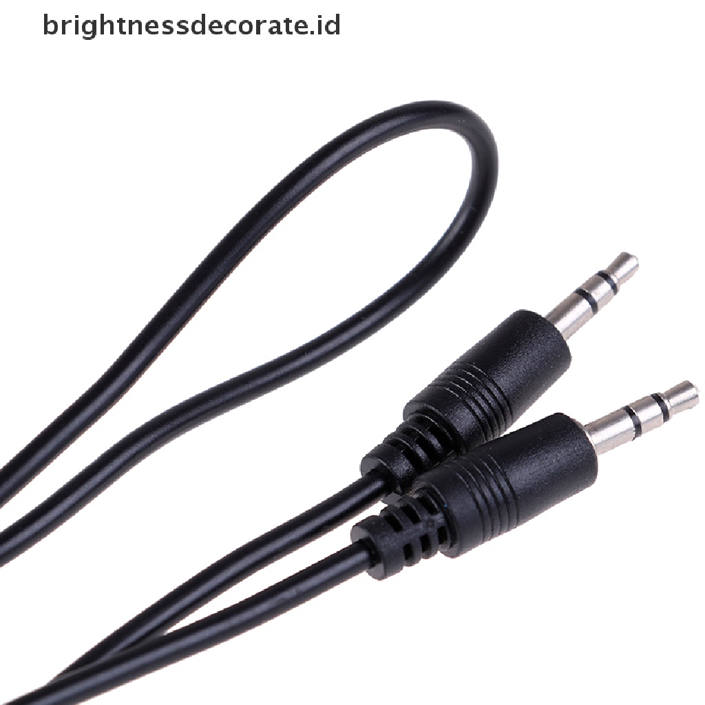 [birth] 1Pc 3.5mm Jack male to male car aux auxiliary cord stereo audio cable 1m [ID]