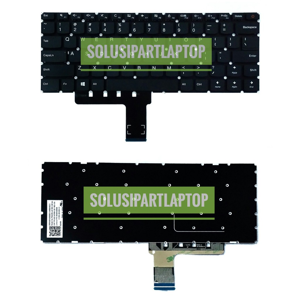 KEYBOARD LENOVO IDEAPAD 110-14IBR 110-14ISK 110-14AST BLACK-1