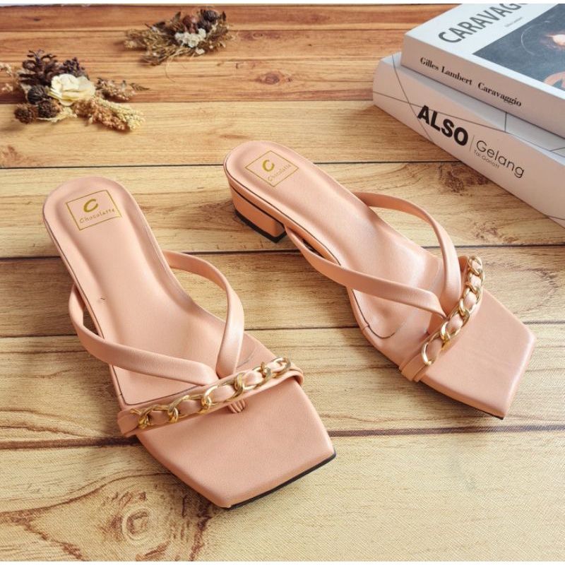 ABBUSHOES BN 01 hak tahu jepit rantai velupe 3cm