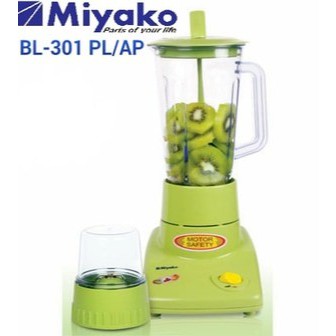 MIYAKO Blender Plastik 1 Liter BL 301 PL/AP - Garansi Resmi 1 Tahun