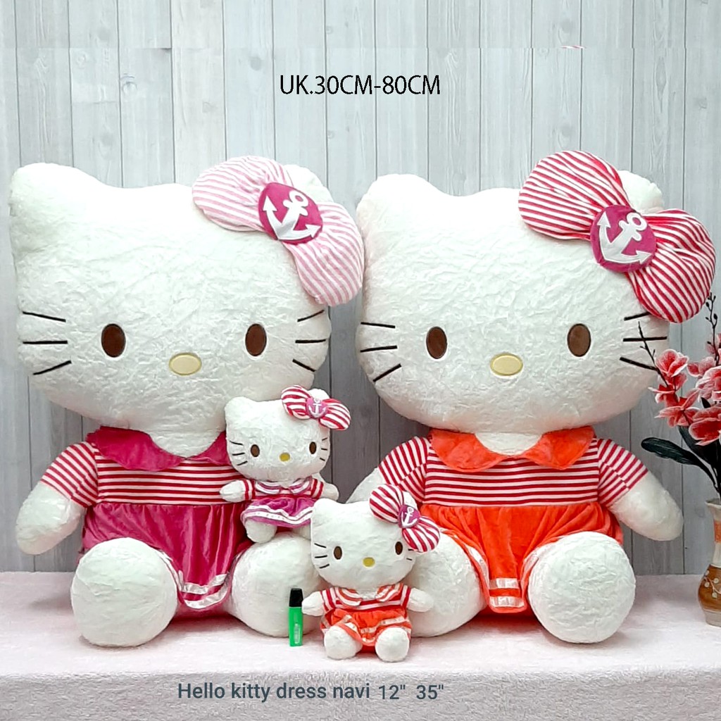 Boneka hello Kitty Sanrio Impor 80cm big besar kity cat